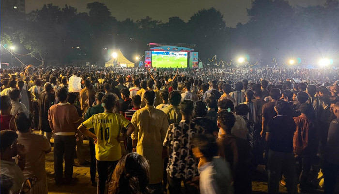 রাজধানীর যেসব স্থানে বড় পর্দায় দেখা যাবে আর্জেন্টিনা-স্পেন বিশ্বকাপ ফাইনাল