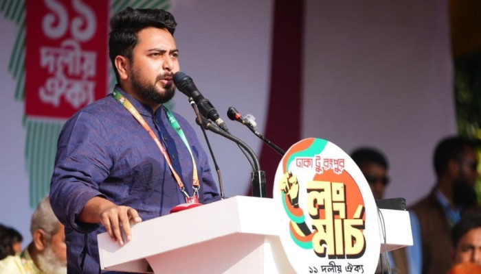 বিএনপি ক্ষমতায় আসার পর জনগণের অধিকার হরণ করছে: নাহিদ ইসলাম