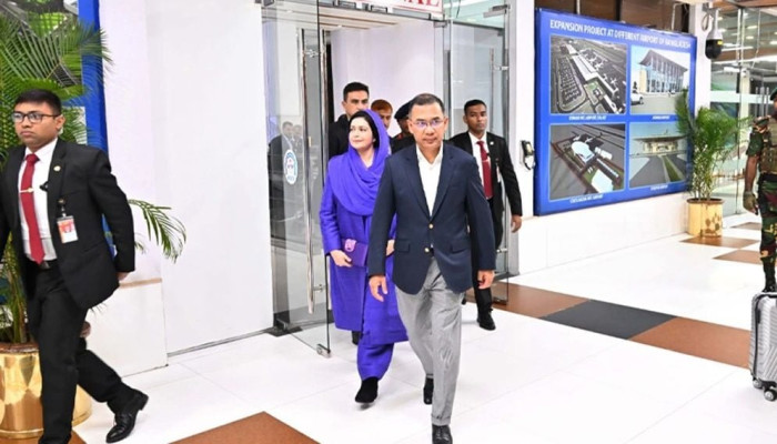জাতিসংঘ অধিবেশনে যোগ দিতে নিউইয়র্কের পথে প্রধানমন্ত্রী