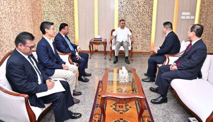 উন্নয়নকাজে চীনের সমর্থন অব্যাহত থাকবে, প্রধানমন্ত্রীকে চীনা রাষ্ট্রদূত