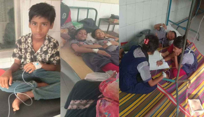 স্কুল ফিডিংয়ের খাবার খেয়ে চাঁপাইনবাবগঞ্জে ১২ শিক্ষার্থী অসুস্থ